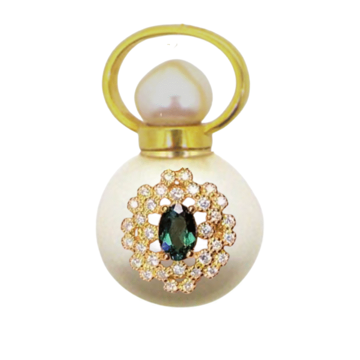 COMING WINTER 2025! Tourmaline Freshwater Pearl Perfume Talisman