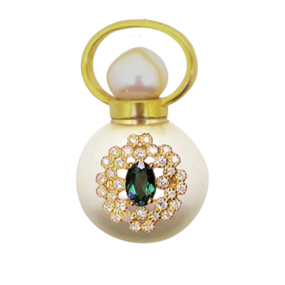 COMING WINTER 2025! Tourmaline Freshwater Pearl Perfume Talisman
