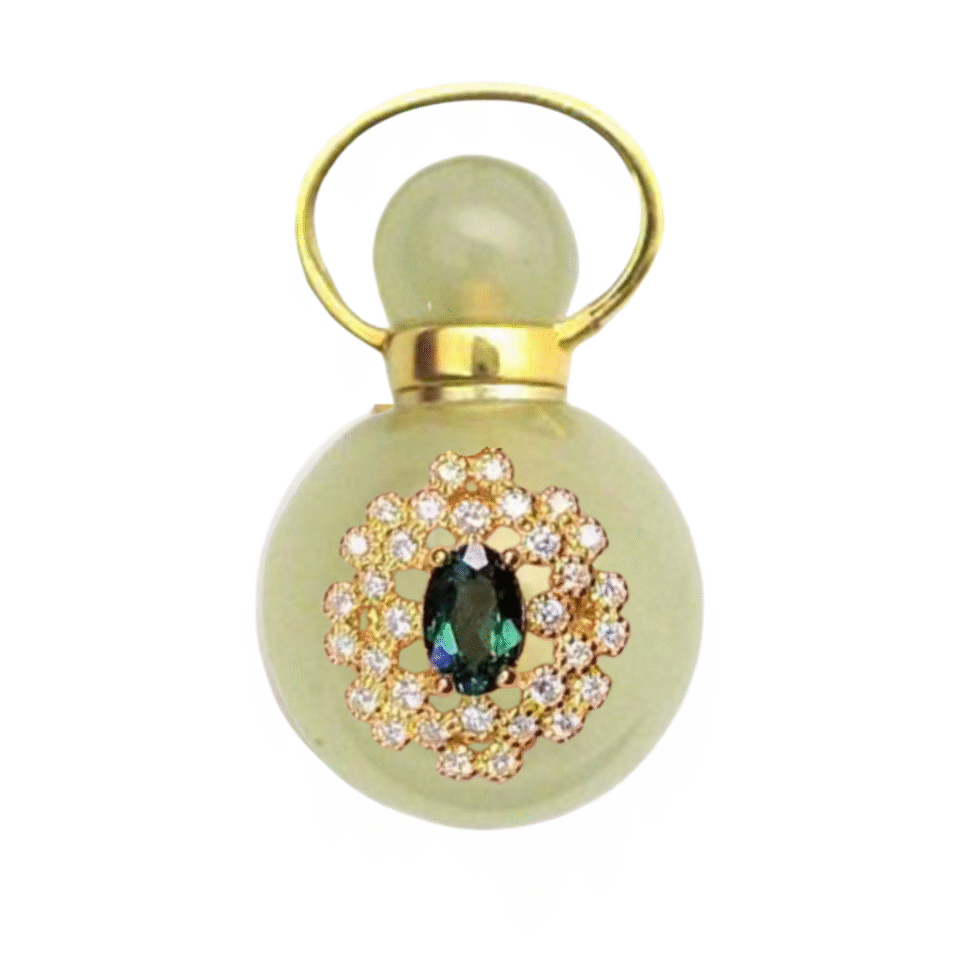 COMING WINTER 2025! Tourmaline Jade Perfume Talisman